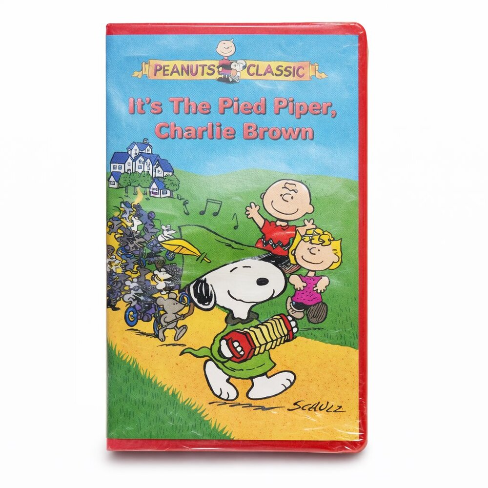 Peanuts Classic VHS | It’s the Pied Piper, Charlie Brown | Snoopy & Friends |